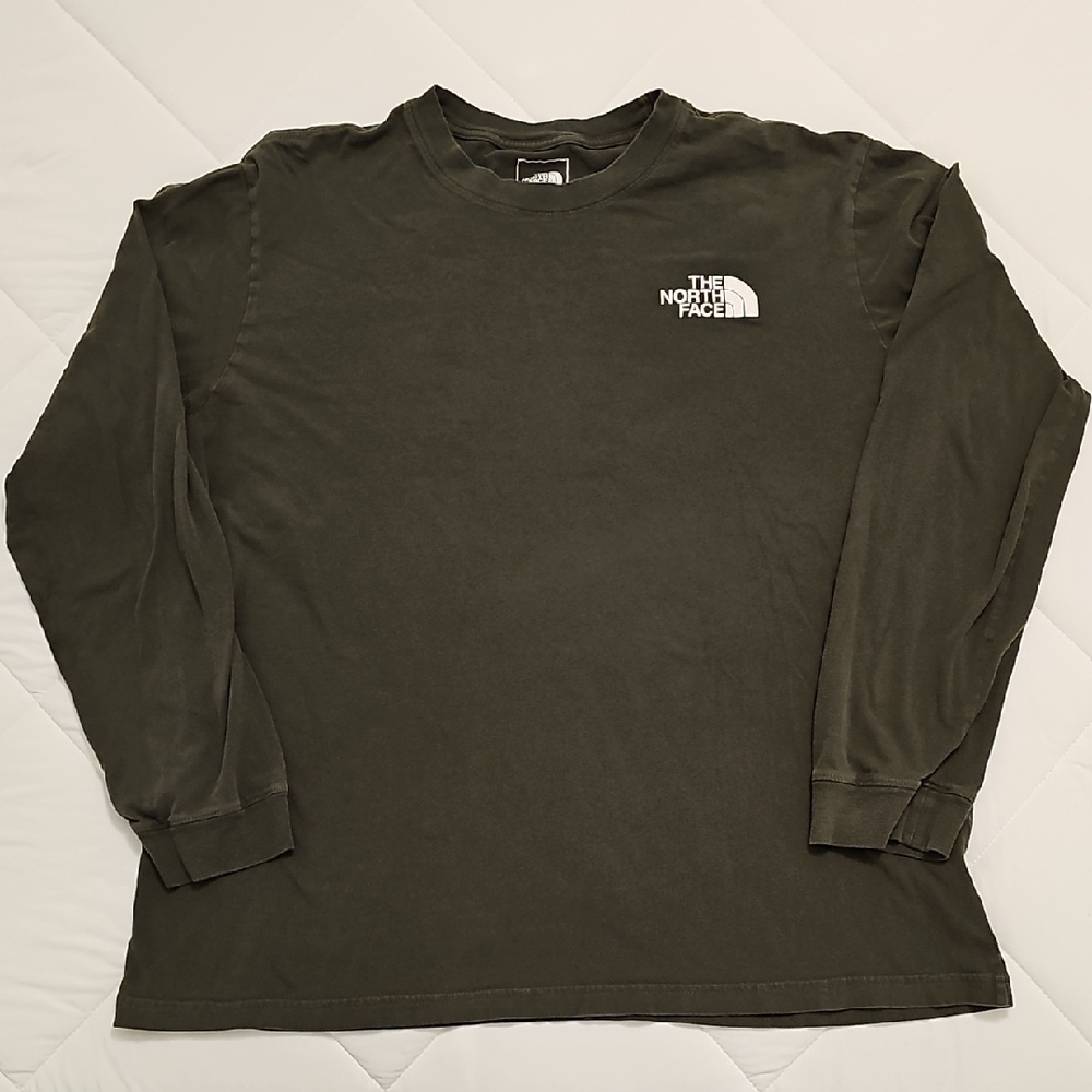 The North Face Green Long Sleeve Tee